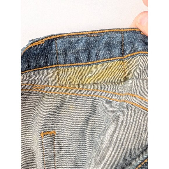 Levis Jeans Mens 40x30 Blue 501 Brooks Brothers Button-Fly USA Made 100% Cotton - Picture 15 of 16